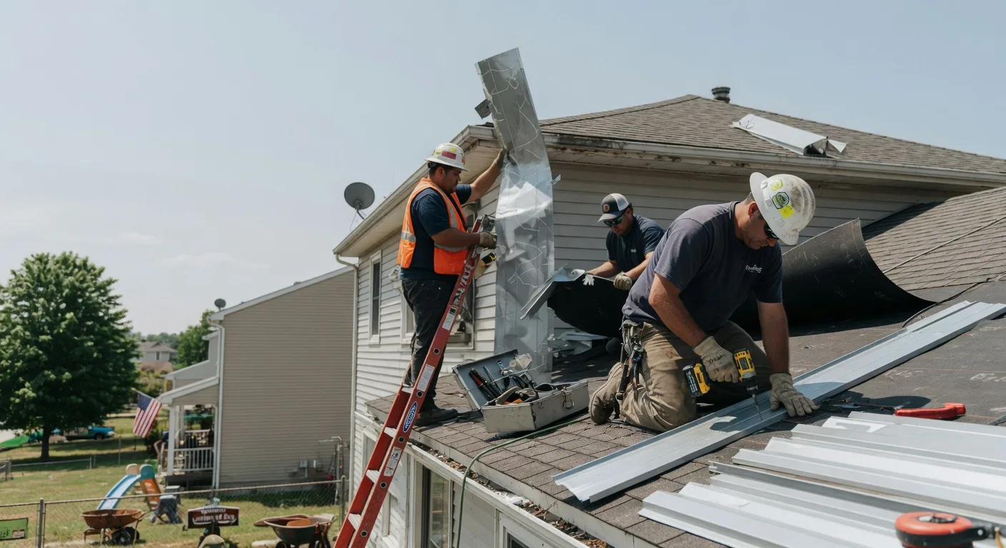 Metal Roof Repair in Elizabethtown, IN